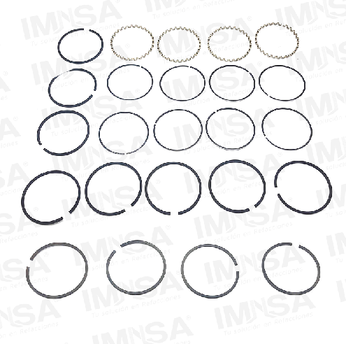 Juego de Anillos STD Para Motor Continental F163