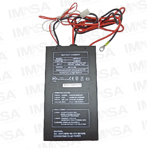 Cargador 24V 30A