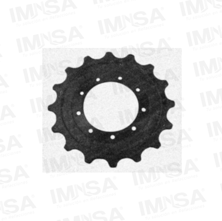 Engrane de Cadena John Deere 27D, 35D, 35G