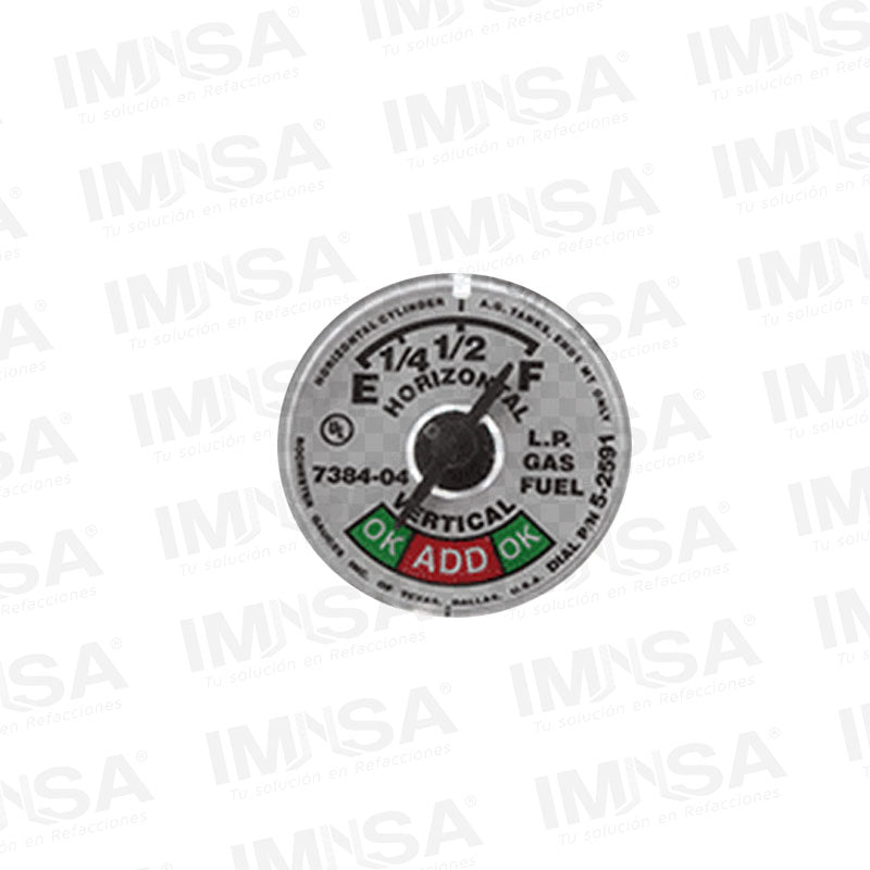 Marcador de Tanque de Gas