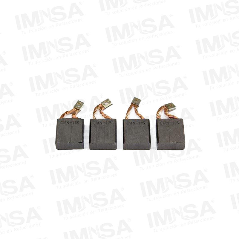 Juego de brochas de motor electrico