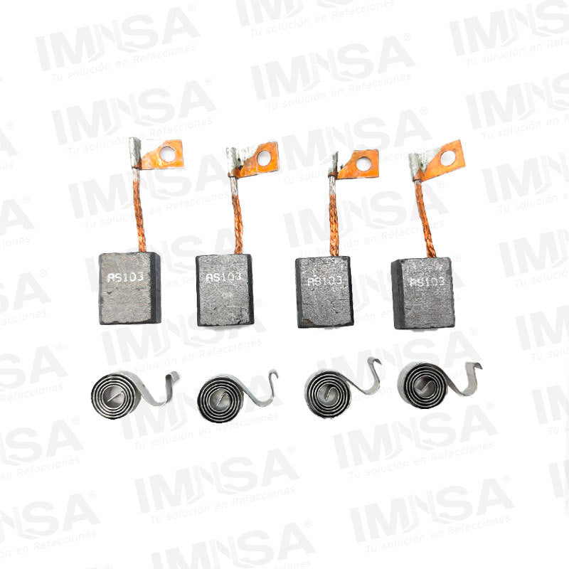 Juego de brochas de resorte