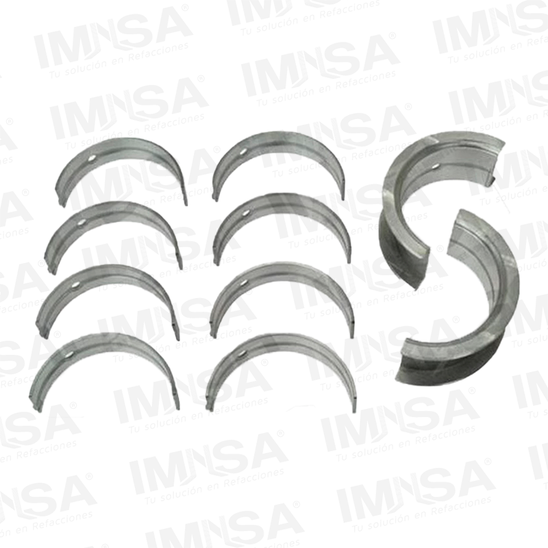 Juego de metales de bancada 0.50mm Mitsubishi 4G63/4G64