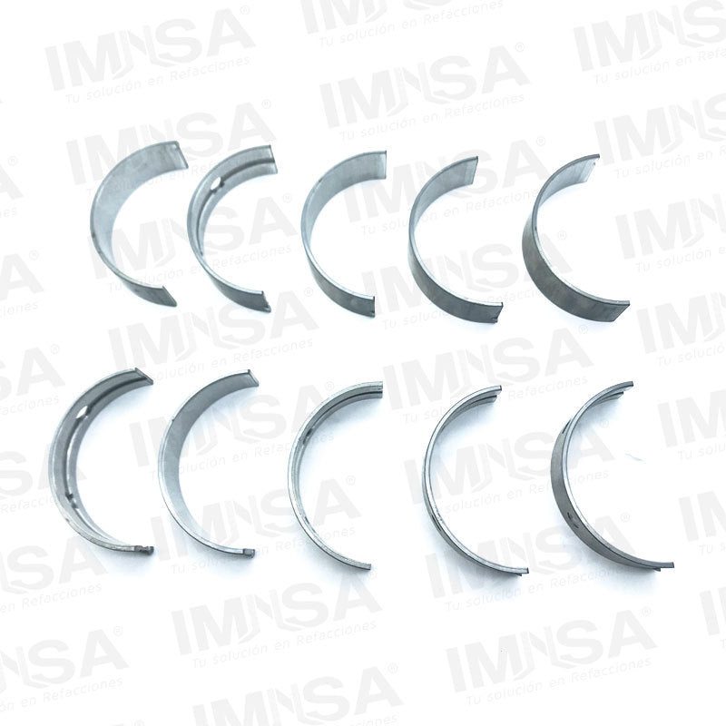 Juego de metales de bancada 0.50 Yanmar 4D92E/4TNE92/4D94E/4D94LE/4TNE94/4D98E/4TNE98/4TNV94/4TNV98