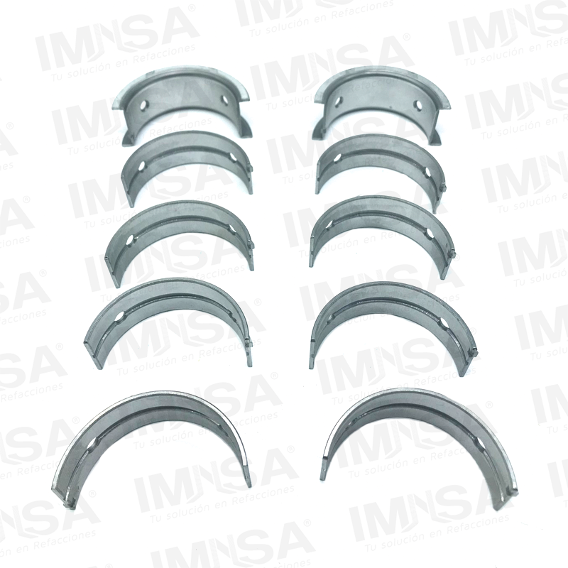 Juego de metales de bancada 0.50MM MITSUBISHI 4G52/4G64