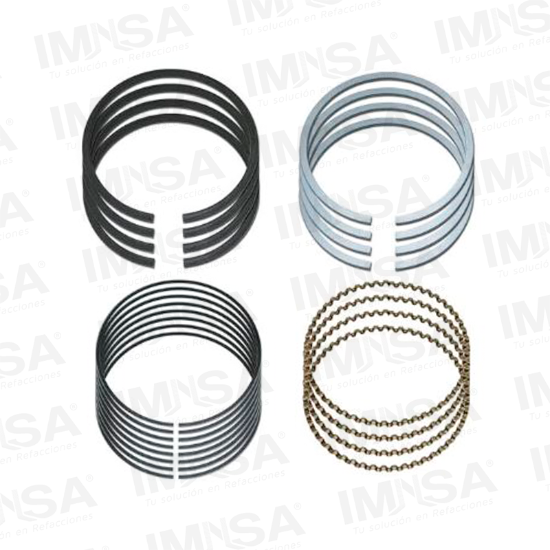 Juego de anillos 1.00mm Toyota 4Y