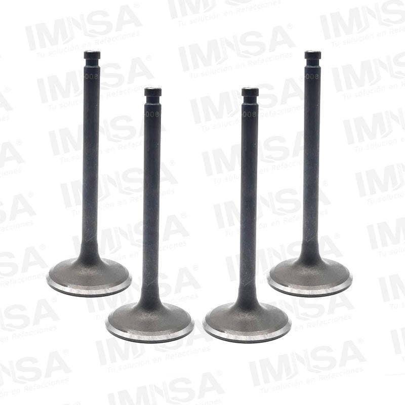 Juego de 4 valvulas de admision Nissan K15/K21/K25