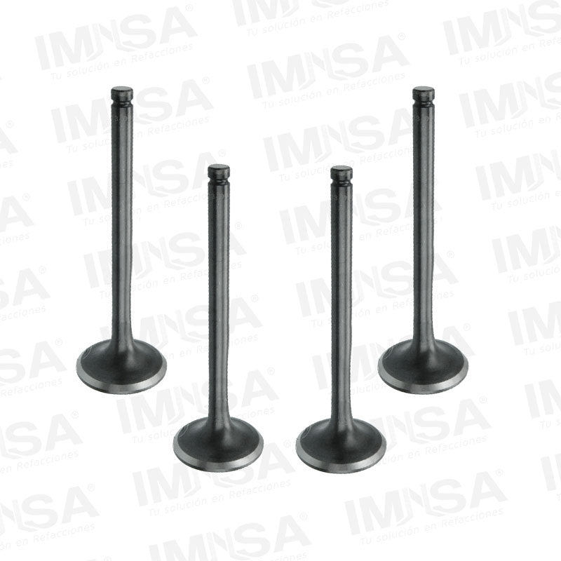 Juego de 4 Valvulas de escape Nissan TD27-II, TD42, BD30
