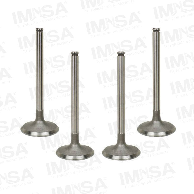 Juego de 4 Valvulas de admision Mitsubishi 4G52