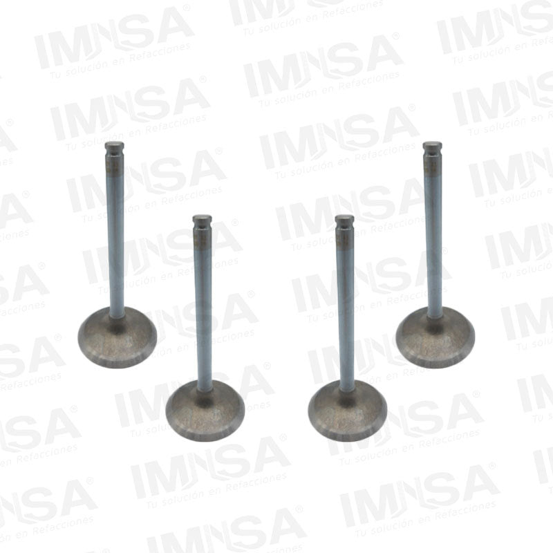 Juego de 4 valvulas de admision Mitsubishi 4G64