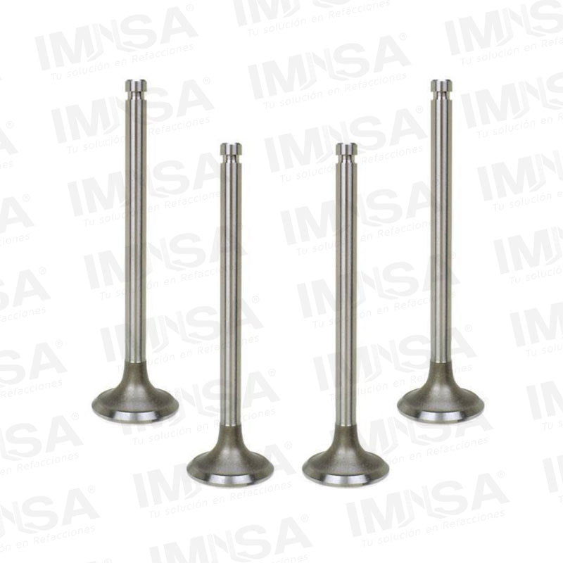 Juego de 4 Valvulas de escape Nissan H15, H20-II, H25v