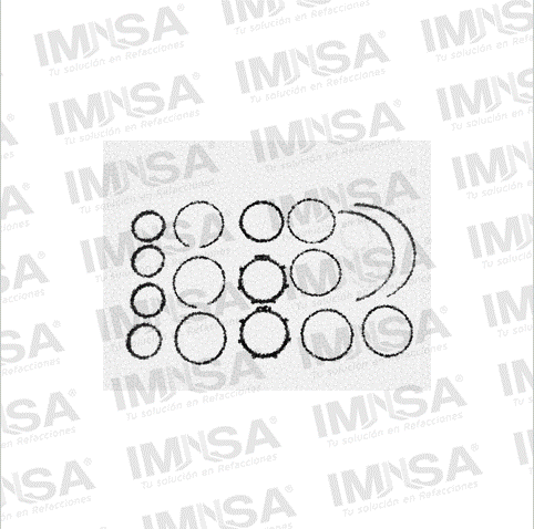 Juego de Sellos de Cilindro de Suspensión