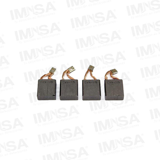 Juego de brochas de motor electrico