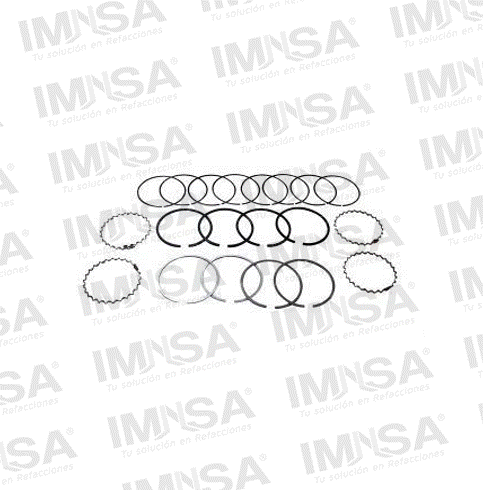 Juego de Anillos STD de Motor Mazda D5