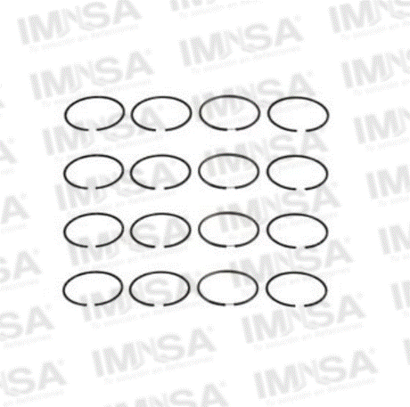 Juego de Anillos STD 4 Ranuras en el Pistón Para Motor 2J